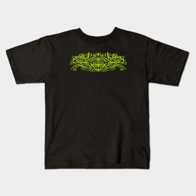 Psychelic Technology 4 Kids T-Shirt by ETERNALS CLOTHING